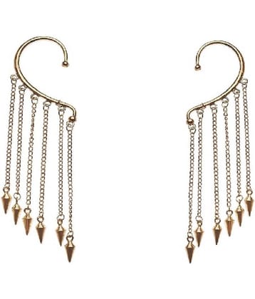 Renaissance Traders Gold EarCuff Earrings ( Pack of 1 )