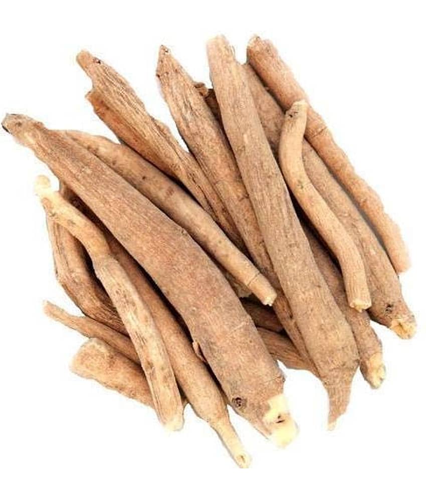 Nutrixia Food Ashwagandha Roots ASHVAGANDHA JADD ASGANDH NAGORI WITHANIA SOMNIFERA ( 100 gm