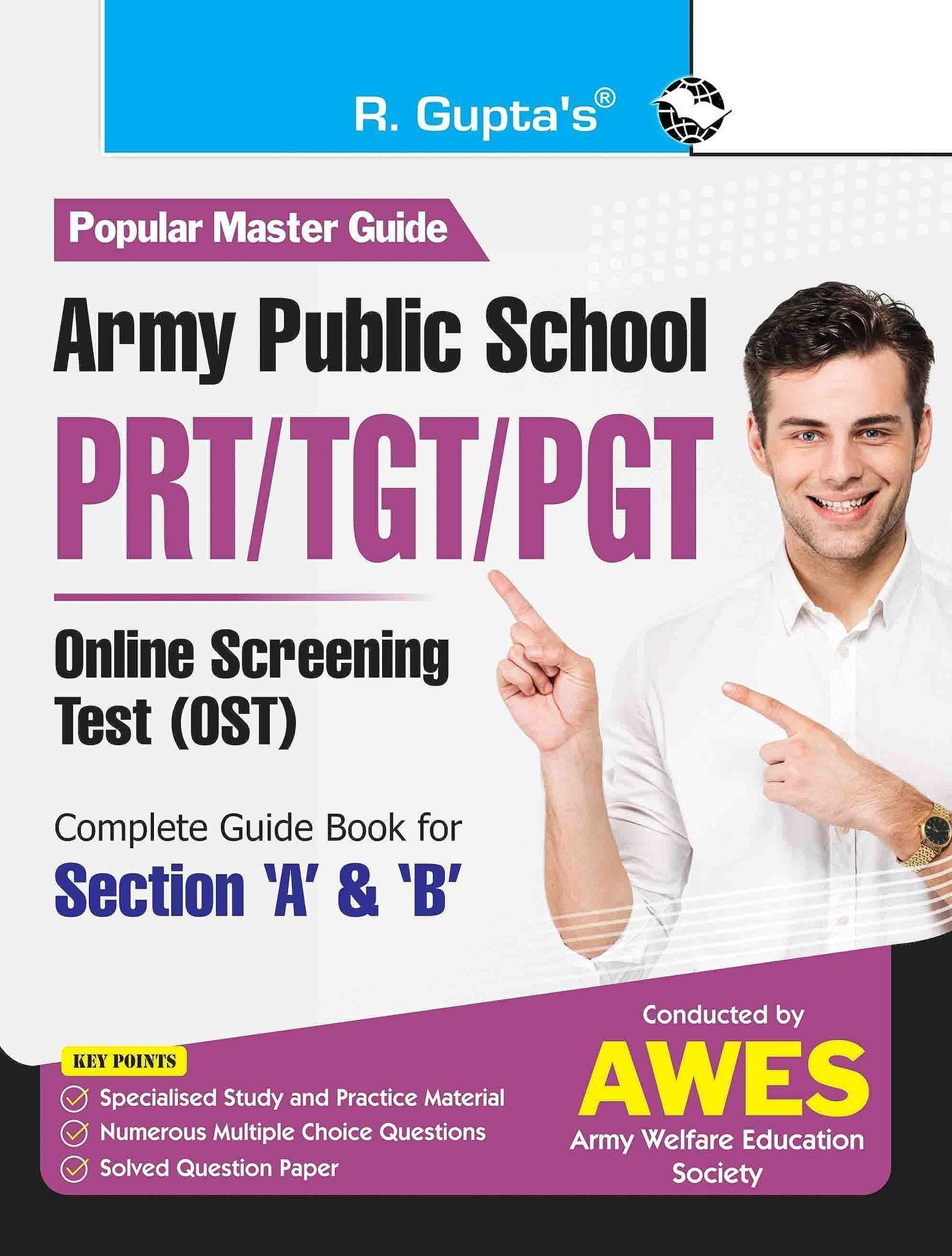 Army Public School: PRT/TGT/PGT (Online Screening Test) Section 'A' & 'B' Exam Guide [Paperback] [Sep 02, 2025] RPH Editorial Board