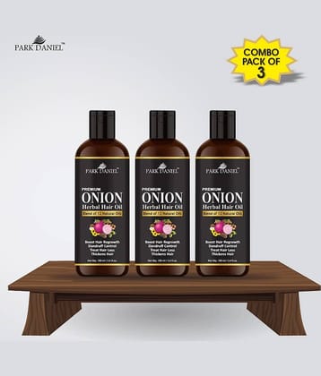 Park Daniel - Anti Hair Fall Onion Oil 100 ml ( Pack of 3 )