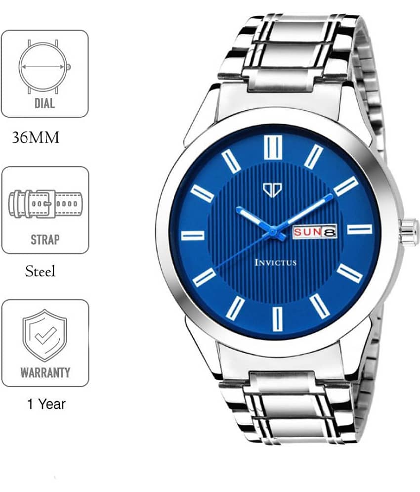 Walrus Day & Date Metal Analog Men's Watch
