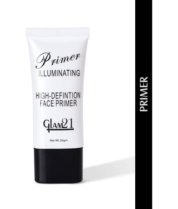 Glam21 Face Primer For Easy Makeup & Pore Minimize Full Coverage Lightweight & Plump Skin 30g