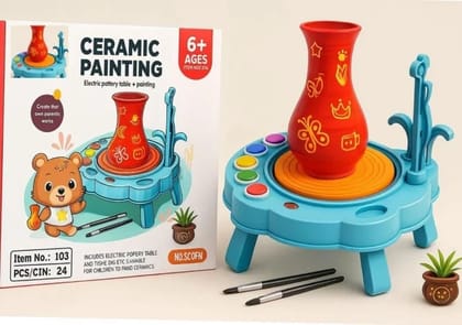 New arrival Electric Ceramic painting kit with stand