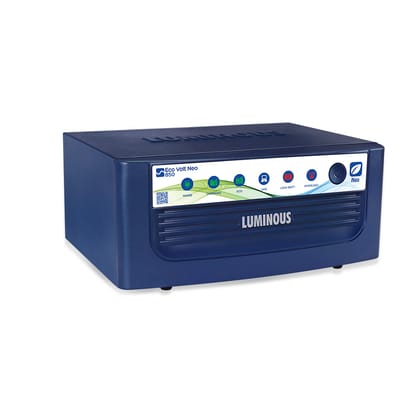 Luminous Eco Volt 850 Sine Wave Invertor - Luminous Invertor Eco Volt+850 SW UPS - Luminous Inverter with Battery for Home