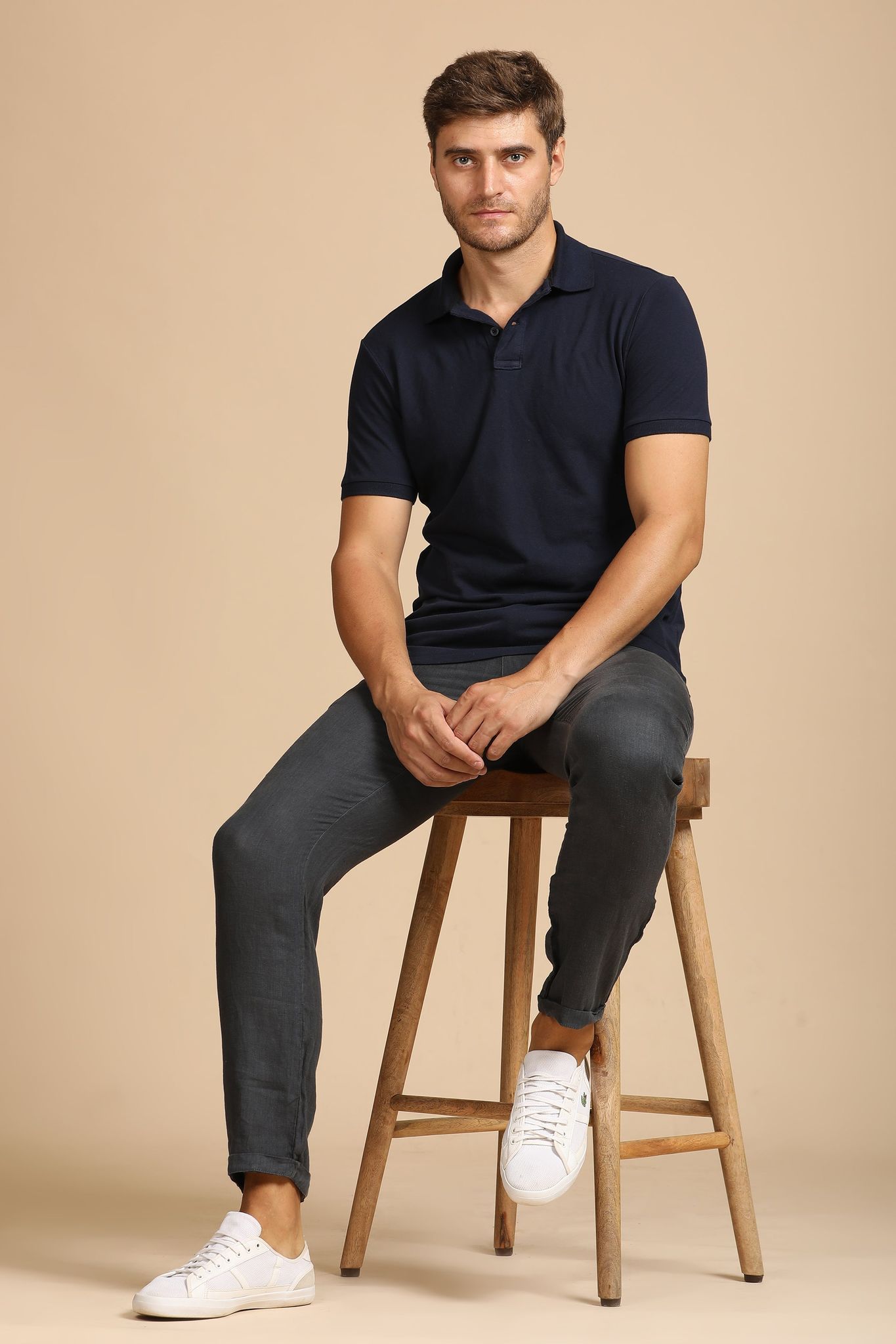 Lenovo - 100% Linen Trouser - Petrol-XL-36 / PETROL