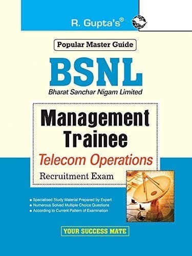 BSNL: Management Trainee (Telecom Operations) Recruitment Exam Guide [Paperback] [Jan 01, 2020] RPH Editorial Board