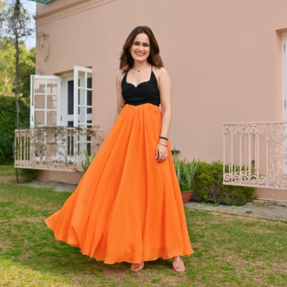 Tango Twilight Backless Dress-XS