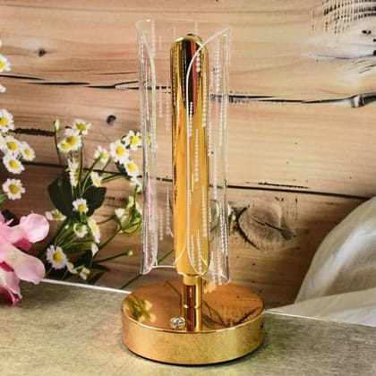 Luxury Tall Cylinder Shape Crystal Table Lamp (1 Pc) Luxury Tall Cylinder Shape Crystal Table Lamp (1 Pc)
