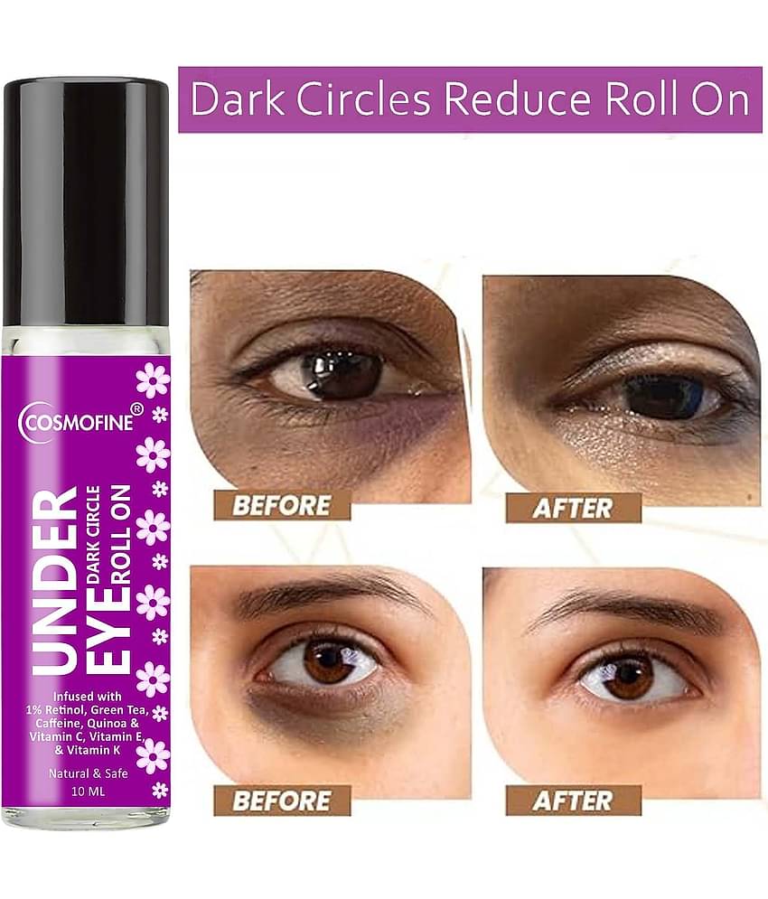 COSMOFINE Dark Circle Remover Under Eye Serum Eye Roller 10 mL