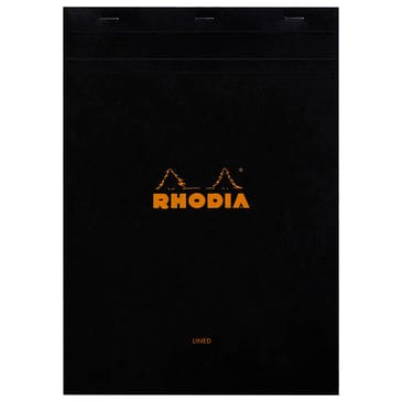 Rhodia Head stapled pad N°18 lined with margin