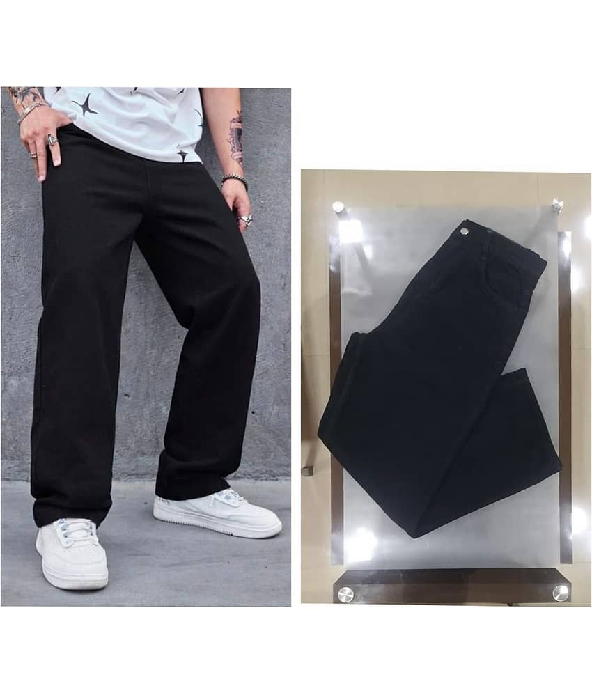 9x denims Basic Men's Jeans - Black ( Pack of 1 )