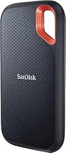 Sandisk 1TB Portable SSD, 800MB/s R, USB 3.2 Gen 2, Rugged SSD with upto 2 meter drop protection, Type-C to Type-A cable, PC & Mac compatible, 3 Y Warranty, External SSD (SDSSDE30-1T00-G26)