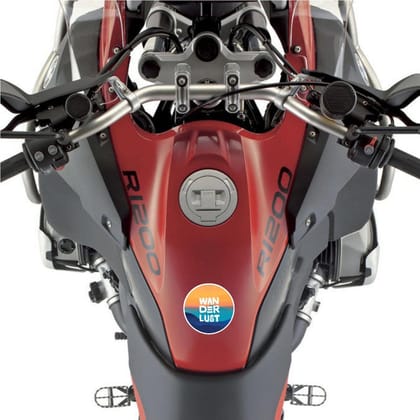 Wanderlust Bike Fuel Tank Decal Wanderlust Bike Fuel Tank Decal