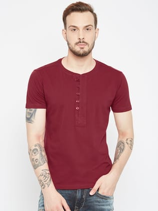 PLAIN-HENLEY-L / Red