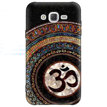 3D Om  Samsung J7 Premium Embossed Mobile cover