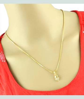 Bhagya Lakshmi Gold Pendant ( Pack of 1 )