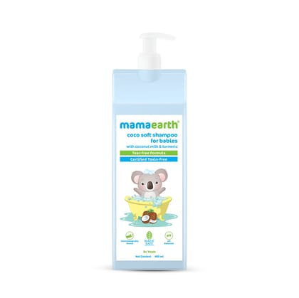 Mamaearth Coco Soft Shampoo With Coconut Milk & Turmeric For Babies-400ml