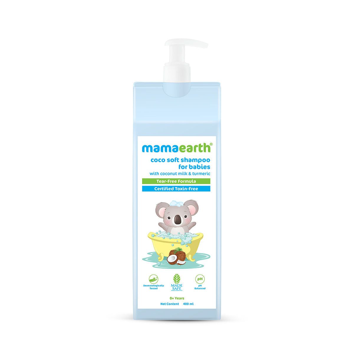 Mamaearth Coco Soft Shampoo With Coconut Milk & Turmeric For Babies-400ml