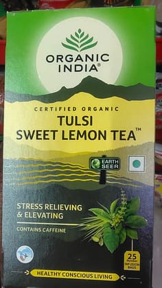 Organic India tulsi sweet lemon tea 25 pcs carton