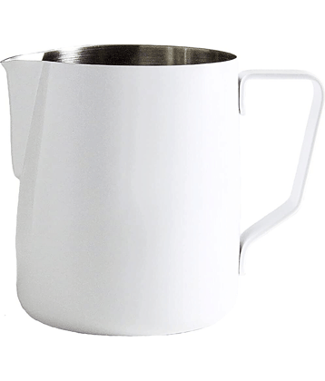 Dynore 1 Milk Jug Stainless Steel Jugs 800 mL White
