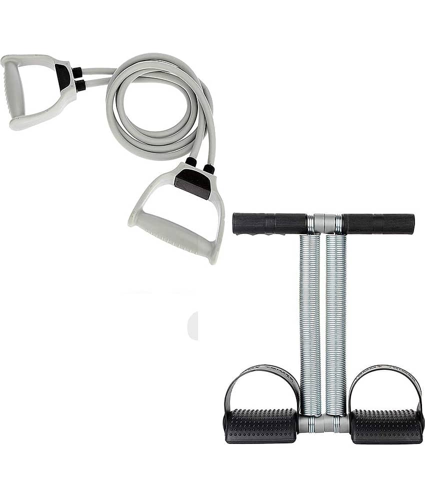 combo toning tube Tummy Trimmer-Abs Exerciser-Waist Trimmer-Total Body Workout for Men and Women