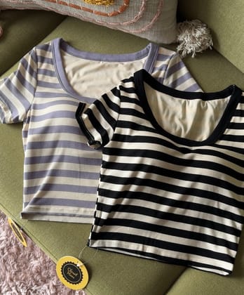 Pookie padded top-Black / XS