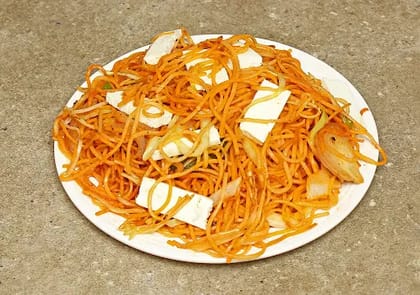 Veg Singapore Chowmein