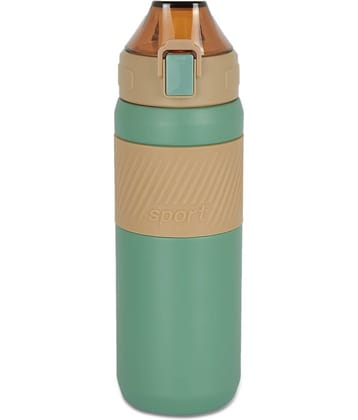 HomePro Hot Cold Thermosteel Mint Green Steel Flask ( 550 ml )
