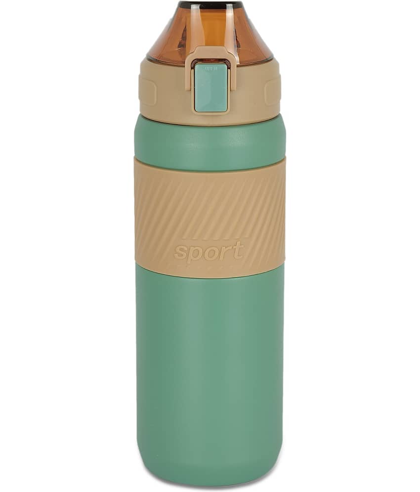 HomePro Hot Cold Thermosteel Mint Green Steel Flask ( 550 ml )