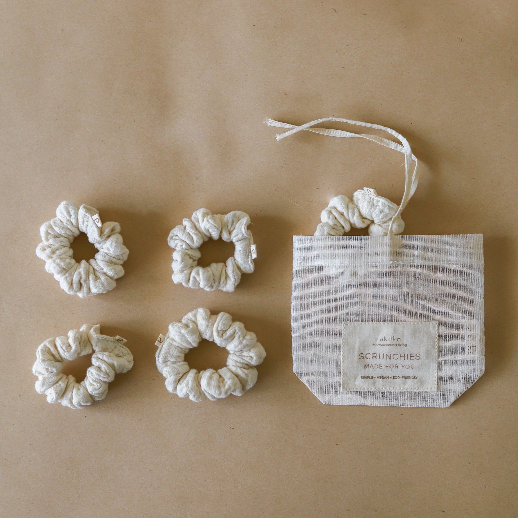 Fyra Skinny Scrunchies (Pack of 5)