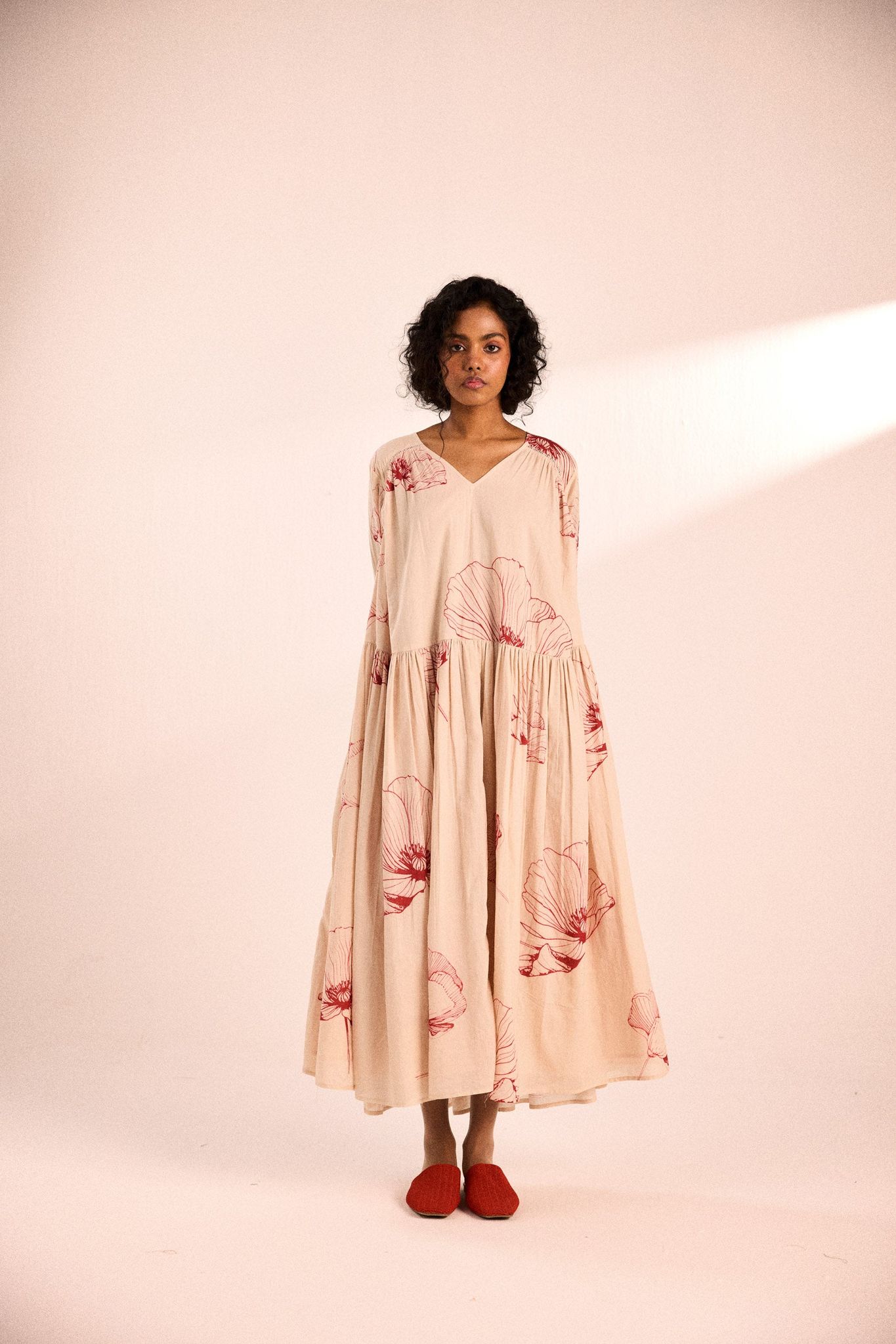 Floral Sway Dress-XS