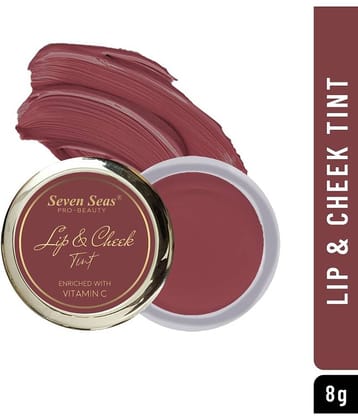 Seven Seas Lips & Cheek Tint Enriched With Vitamin C For Lips,Cheeks and Eye (Hippie Pink 8g)