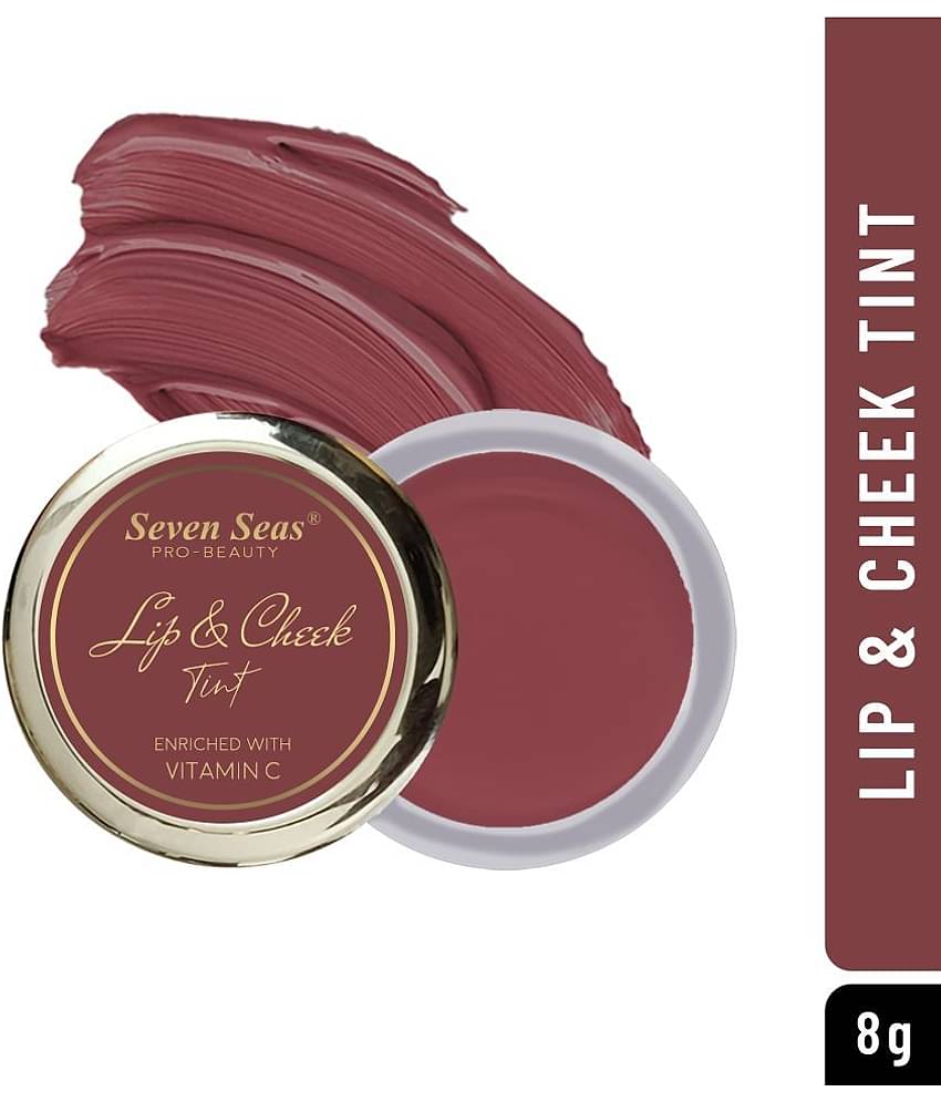 Seven Seas Lips & Cheek Tint Enriched With Vitamin C For Lips,Cheeks and Eye (Hippie Pink 8g)