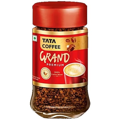 Tata Coffee Premium Instant Coffee - 100% Coffee Blend, 45 g Jar