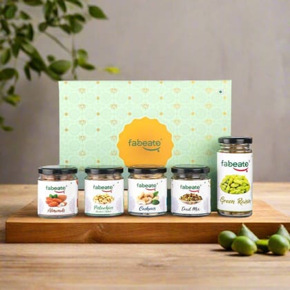 Custard Mixed Dry Fruits Nuts Seeds Gift Box (540g) | Corporate Gifts| Diwali Gifts