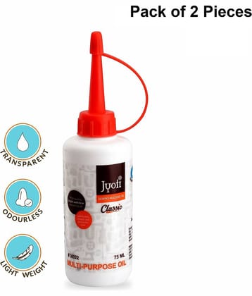 Jyoti Sewing machine Lubricating Oil ( Pack of 2 )