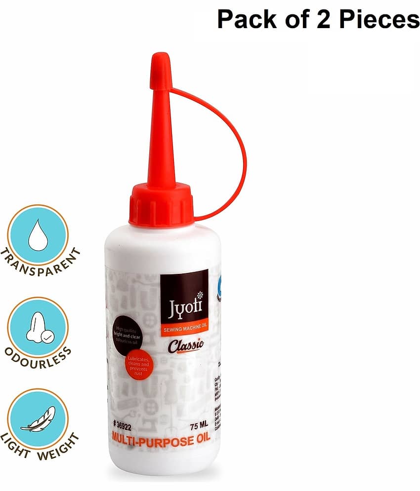 Jyoti Sewing machine Lubricating Oil ( Pack of 2 )