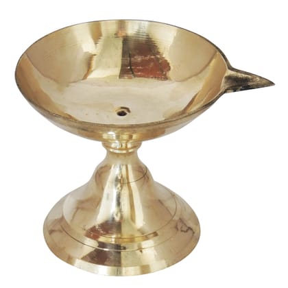 Brass Table Decor Panti Stand Deepak No. 2 (FMAS685 B)