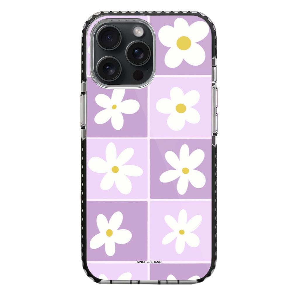 Blooming Squares iPhone 15 Pro Stride Phone Case-Stride