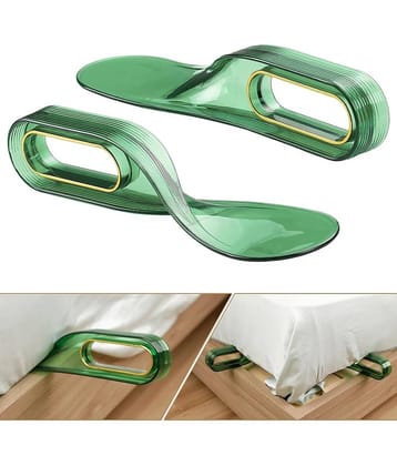 2 In 1 Plastic Mattress Lifter Stand & New Bed Sheet Tucker Tool For Relieves Back Pain AND Pregnant Woman Set Of 2