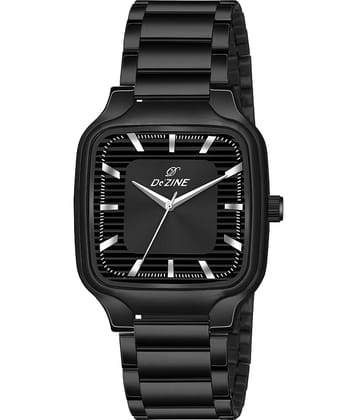 Dezine Black Metal Analog Men's Watch