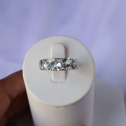 Monroe Aquamarine Ring-US 8