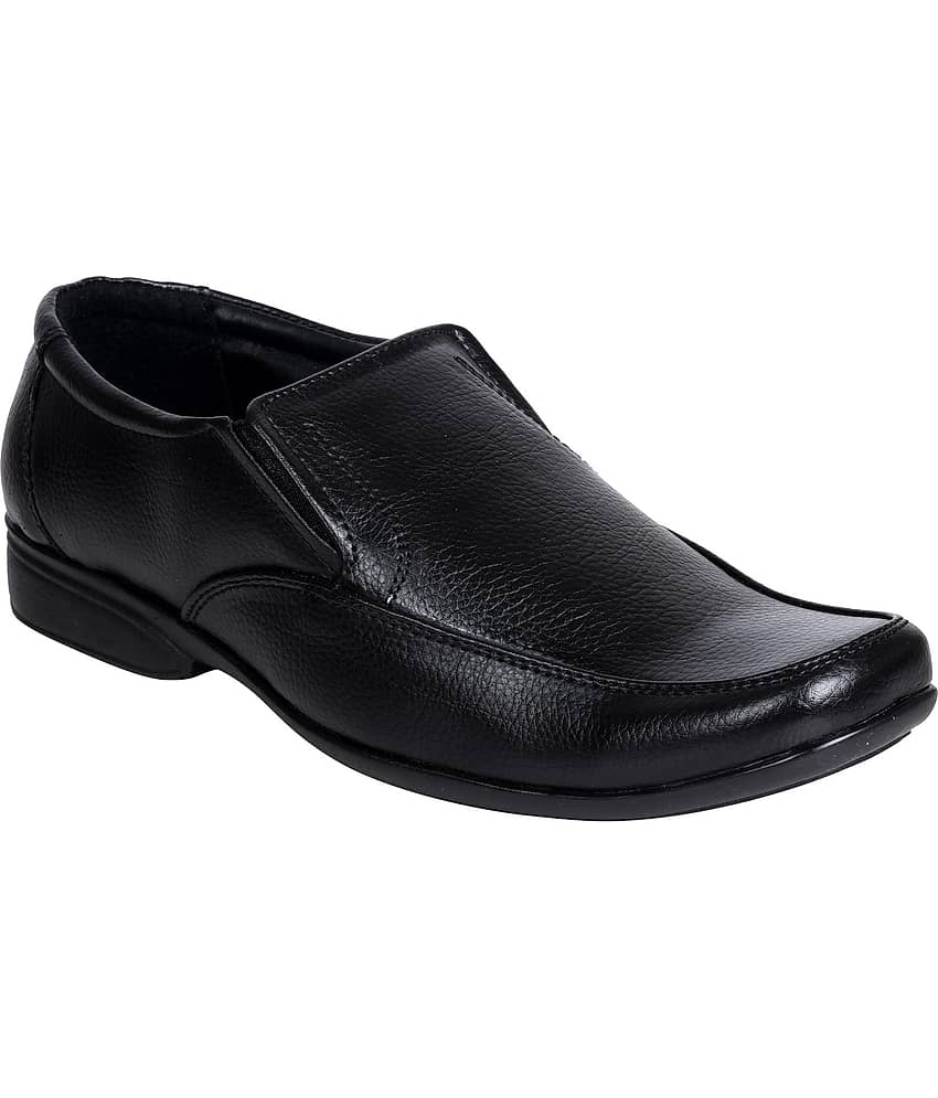 Ajanta Black Formal Shoes