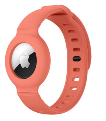 Mango - Silicone Watch Band for Apple Airtag