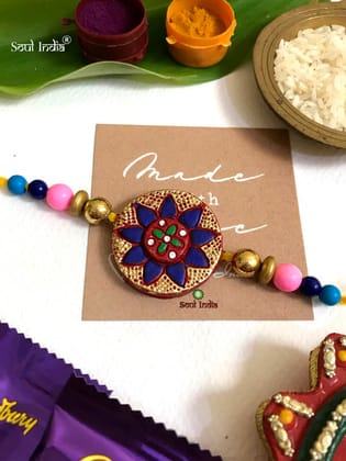 Handmade Terracotta RAKHI Gift Set