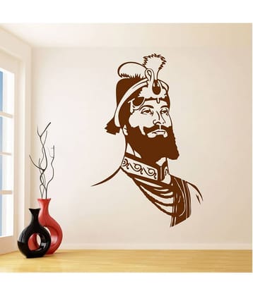 Decor Villa Guru Gobind Ji PVC Wall Stickers