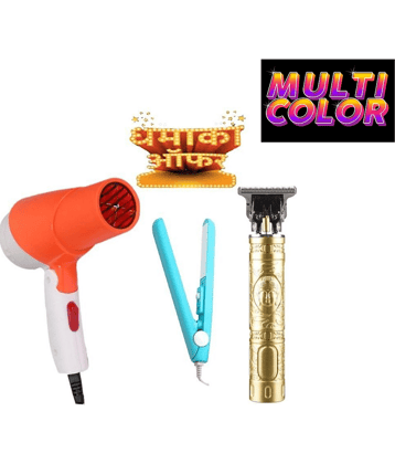 wagari Straightner Trimmer Multicolor 1000W Hair Dryer