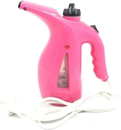 New MG MART Garment Steamer for Clothes, Steam Iron Press - Vertical & Horizontal Steaming 30 sec Fast Heating (Pink) New MG MART Garment Steamer for Clothes, Steam Iron Press - Vertical & Horizontal Steaming 30 sec Fast Heating (Pink) - Pink / Standard
