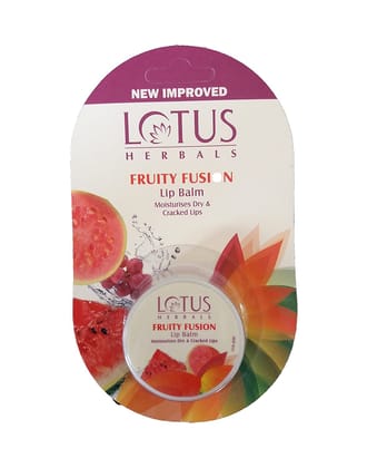Lotus Herbals Lip Balm - Fruity Fusion, 5 gm Lotus Herbals Lip Balm - Fruity Fusion, 5 gm