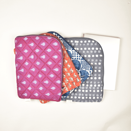 Easy Slip Quilted 13" Laptop Sleeve-Pack of 10